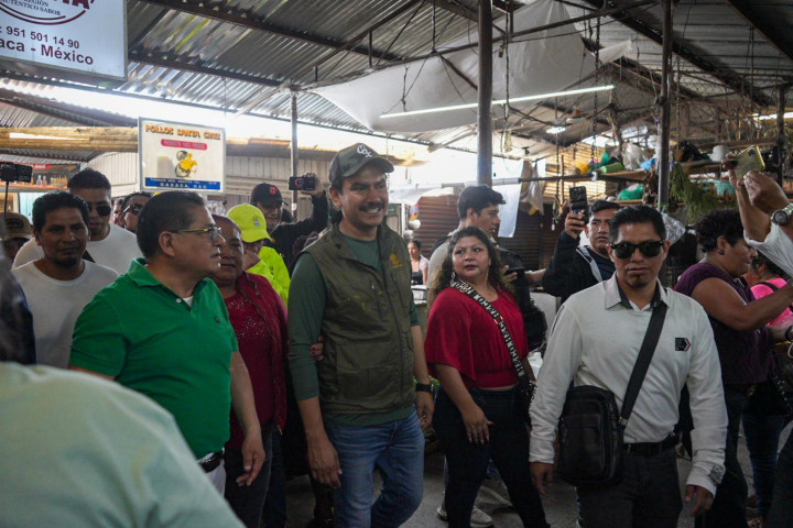 Refrenda Ray Chagoya compromiso con la Central de Abasto, corazón comercial de Oaxaca