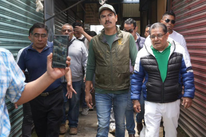 Refrenda Ray Chagoya compromiso con la Central de Abasto, corazón comercial de Oaxaca