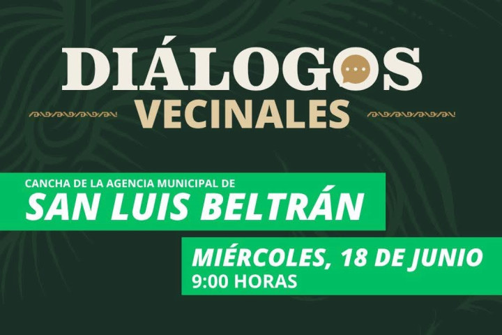 Convoca Municipio de Oaxaca de Juárez a Diálogo Vecinal en San Luis Beltrán