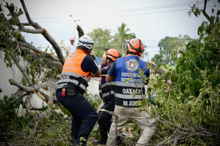 Oaxaca de Juárez se suma a la ayuda para damnificados por el huracán Erick