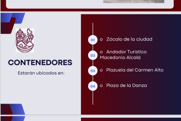 Ciudad limpia y segura: refuerza Ayuntamiento operativo especial por Guelaguetza 2025