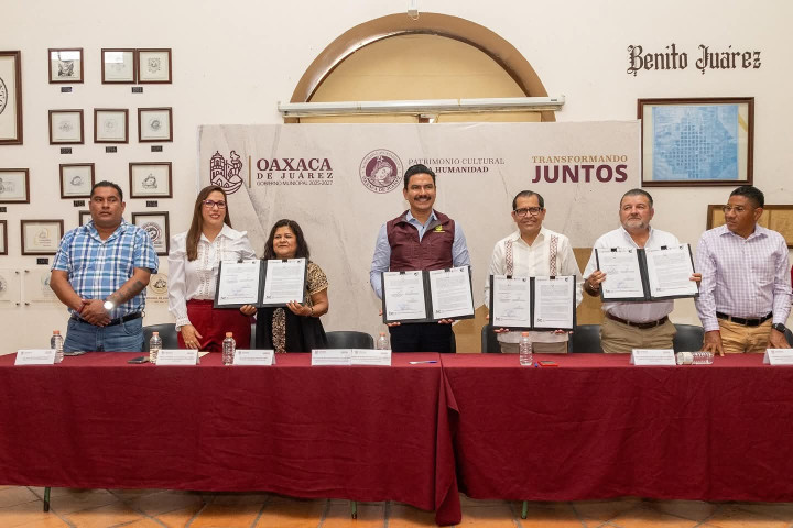 Niñas, niños y adultos mayores de Oaxaca de Juárez accederán a Leche para el Bienestar gracias a convenio municipal y federal