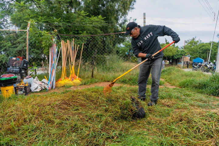 Vecinas y vecinos rescatan espacios públicos en la colonia Bugambilias