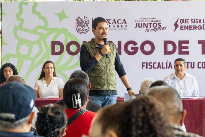Municipio de Oaxaca de Juárez y Fiscalía General impulsan proximidad social y atención directa a vecinas y vecinos