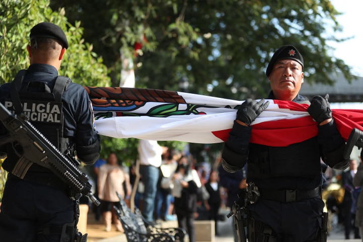 Destaca Ray Chagoya valores patrios en ceremonia del 15 de septiembre