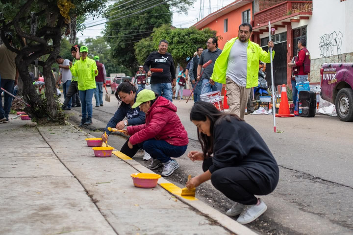 Tequios Vecinales fortalecen la participación ciudadana en Oaxaca de Juárez