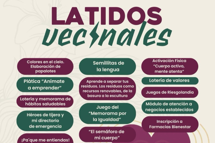 Latidos Vecinales late fuerte en las colonias de Oaxaca de Juárez