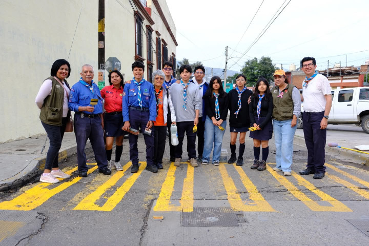 Vecinas y vecinos del Exmarquesado transforman su barrio con el Tequio Vecinal