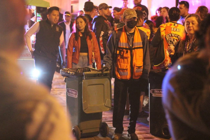 Oaxaca de Juárez mantiene una ciudad limpia durante las festividades de Día de Muertos