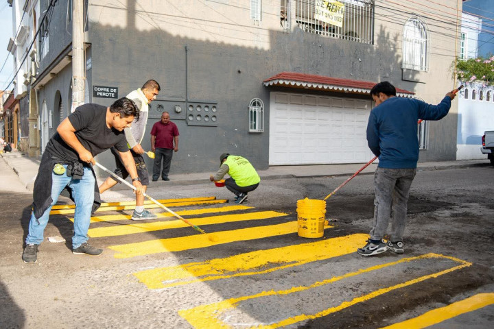 Volcanes se activa con un Tequio Vecinal que fortalece una ciudad limpia y segura
