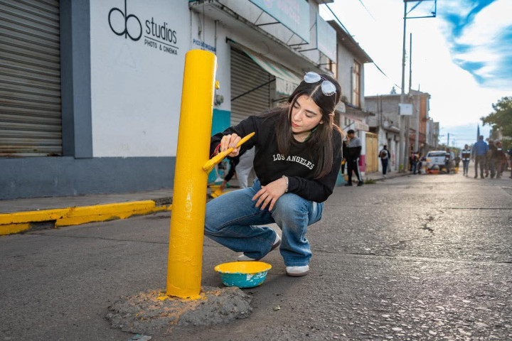 Volcanes se activa con un Tequio Vecinal que fortalece una ciudad limpia y segura