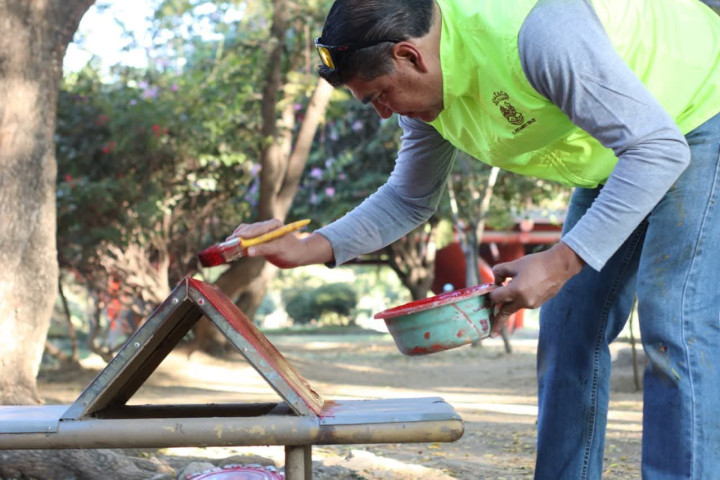 Megatequio de limpieza en las riberas del río Atoyac contribuye a una ciudad segura