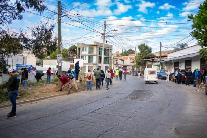 Tequio Vecinal fortalece el orden y la participación en Ampliación Volcanes
