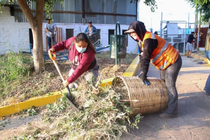 Impulsan Tequio Vecinal en la colonia Manuel Ávila Camacho