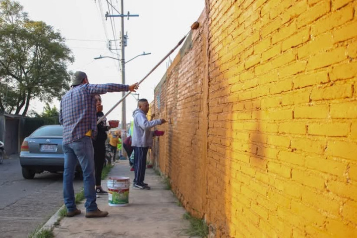 Impulsan Tequio Vecinal en la colonia Manuel Ávila Camacho