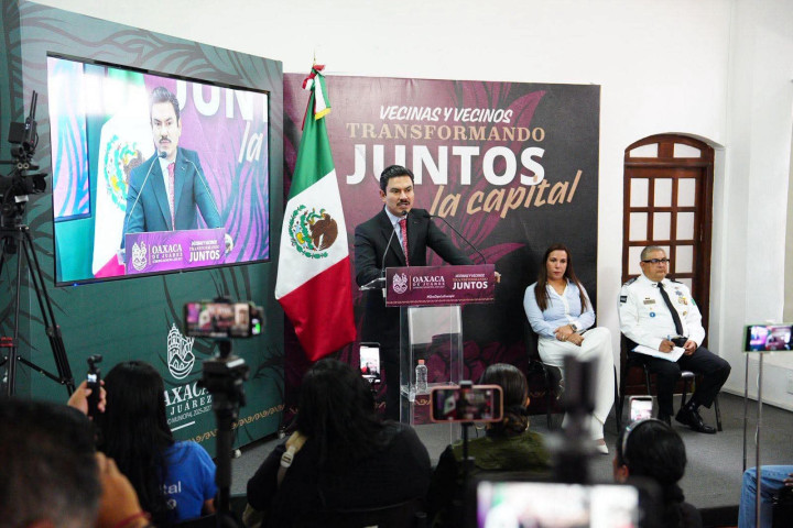 Ray Chagoya destaca avances en seguridad y trabajo coordinado en beneficio de Oaxaca de Juárez