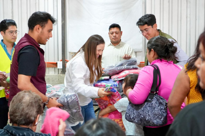 DIF Municipal de Oaxaca de Juárez lleva “Cobijando Corazones” a Santa Rosa Panzacola