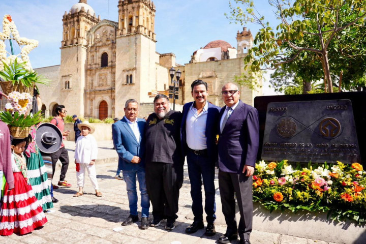 Oaxaca de Juárez conmemora el 38 aniversario de su nombramiento como Patrimonio Cultural de la Humanidad