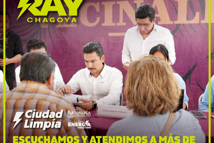 Con diálogo y reglas claras, Ray Chagoya fortalece la vida democrática en Oaxaca de Juárez