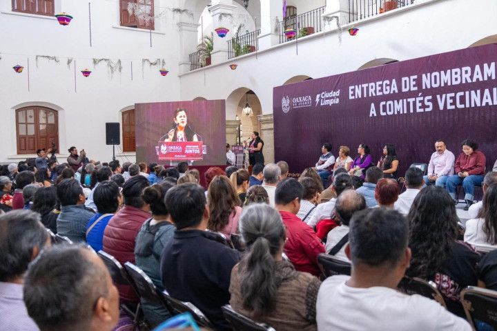 55 nuevos Comités Vecinales fortalecen la participación ciudadana en Oaxaca de Juárez