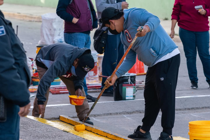 Tequio Vecinal transforma Viguera con acciones visibles y permanentes en las calles