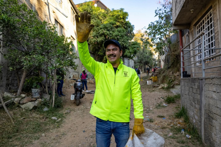 Tequio Vecinal fortalece el orden y la convivencia en la colonia Mártires de Río Blanco